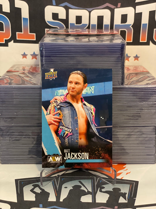 2021 Upper Deck AEW Matt Jackson Rookie #29
