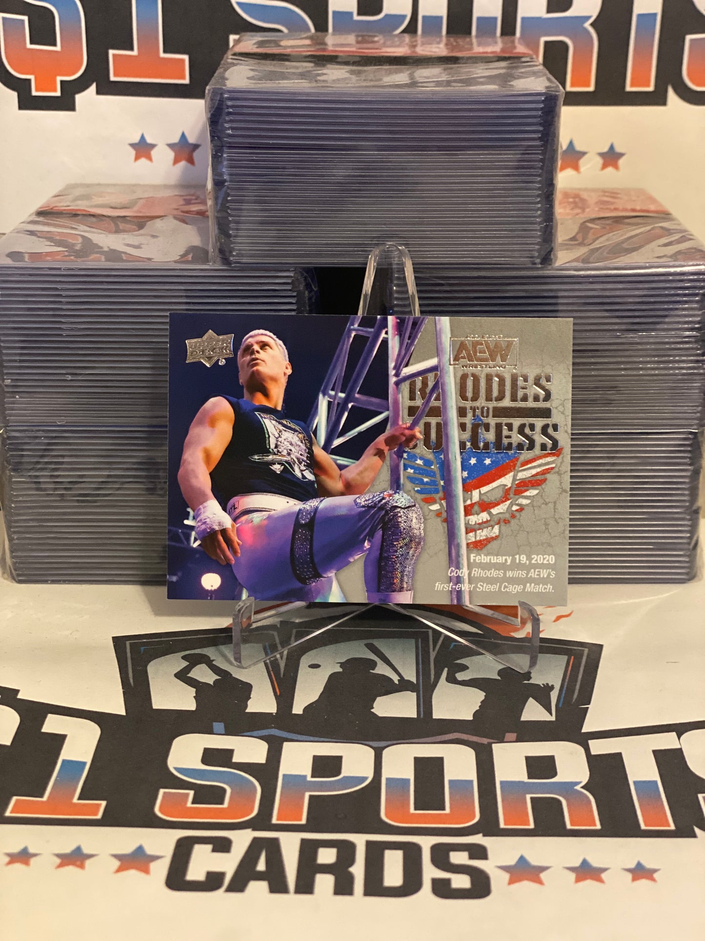 2021 Upper Deck AEW (Rhodes to Success) Cody Rhodes #RS-5