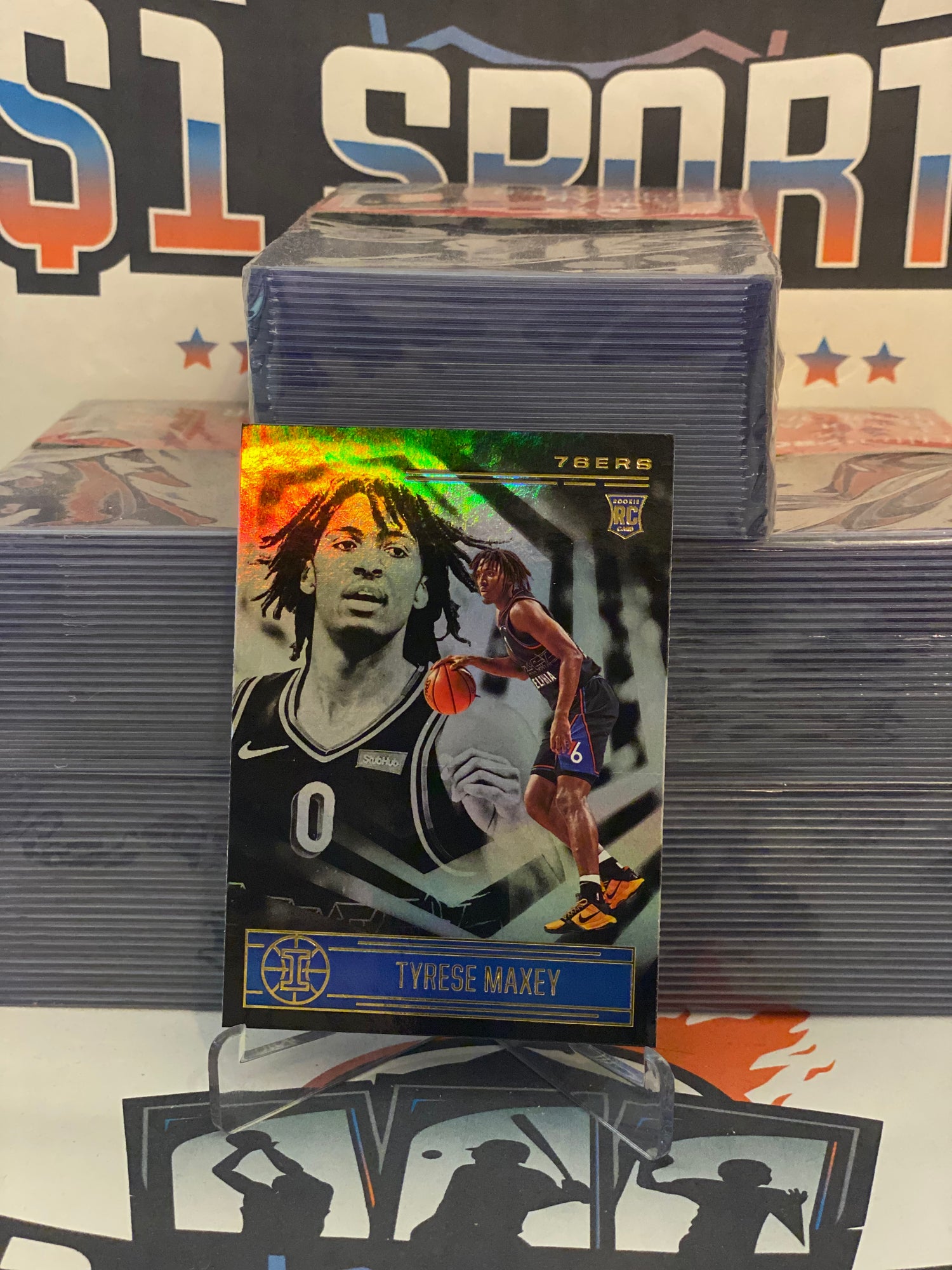 2020 Panini Illusions Tyrese Maxey Rookie #162