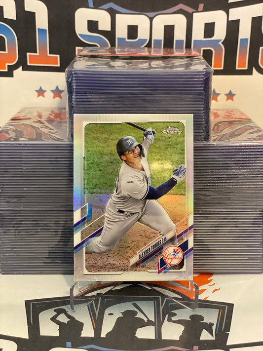 2021 Topps Chrome (Refractor) Gleyber Torres #137