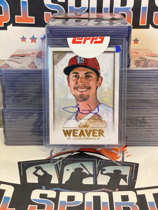 2018 Topps Gallery (Auto) Luke Weaver #15