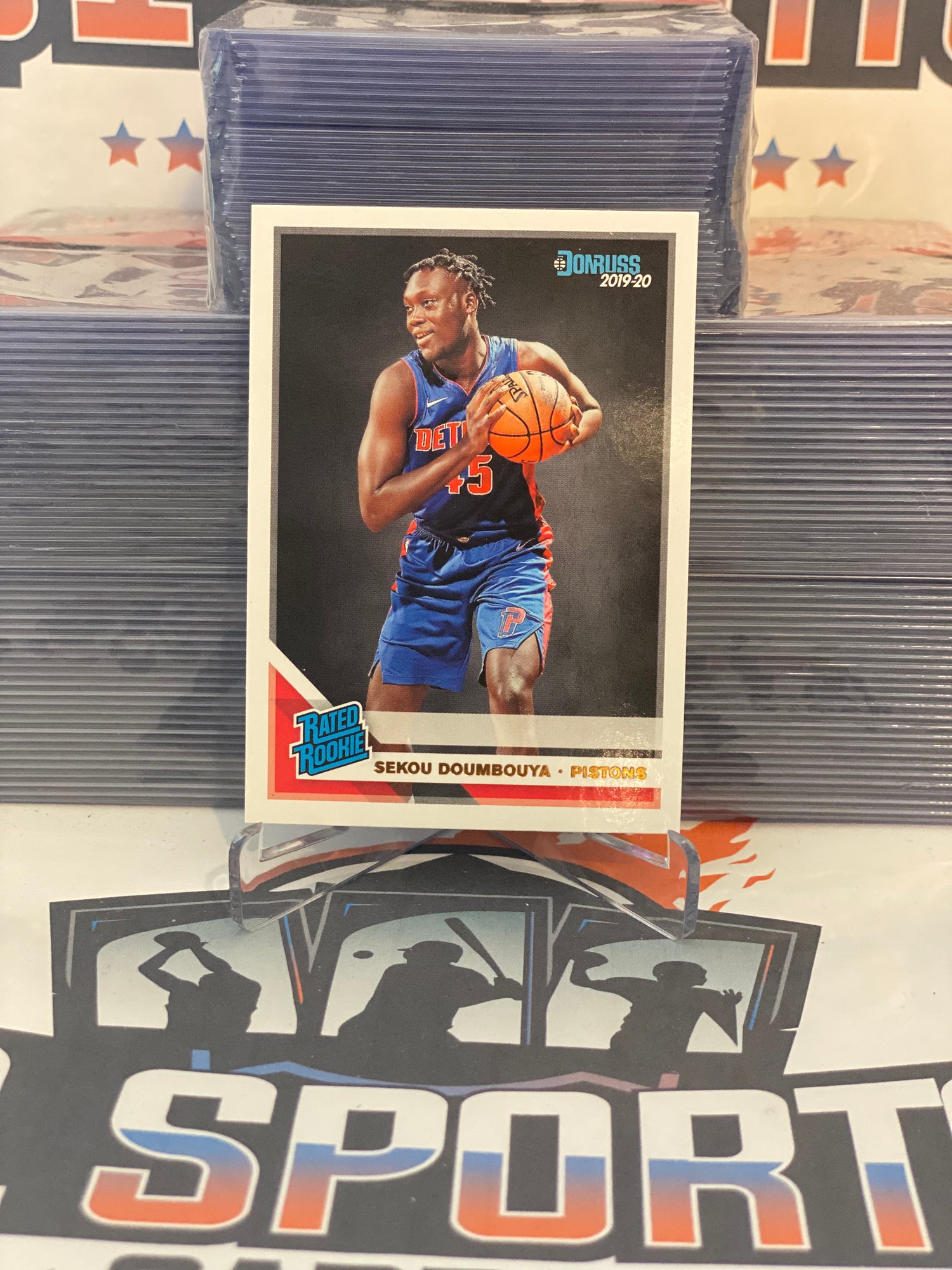 2019 Donruss (Rated Rookie) Sekou Doumbouya #214