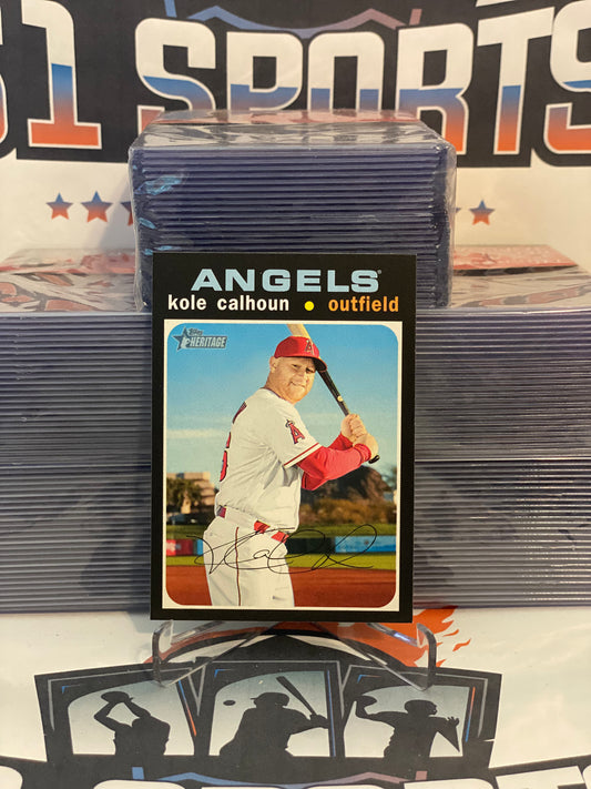 2019 Topps Heritage (Short Print) Kole Calhoun #463