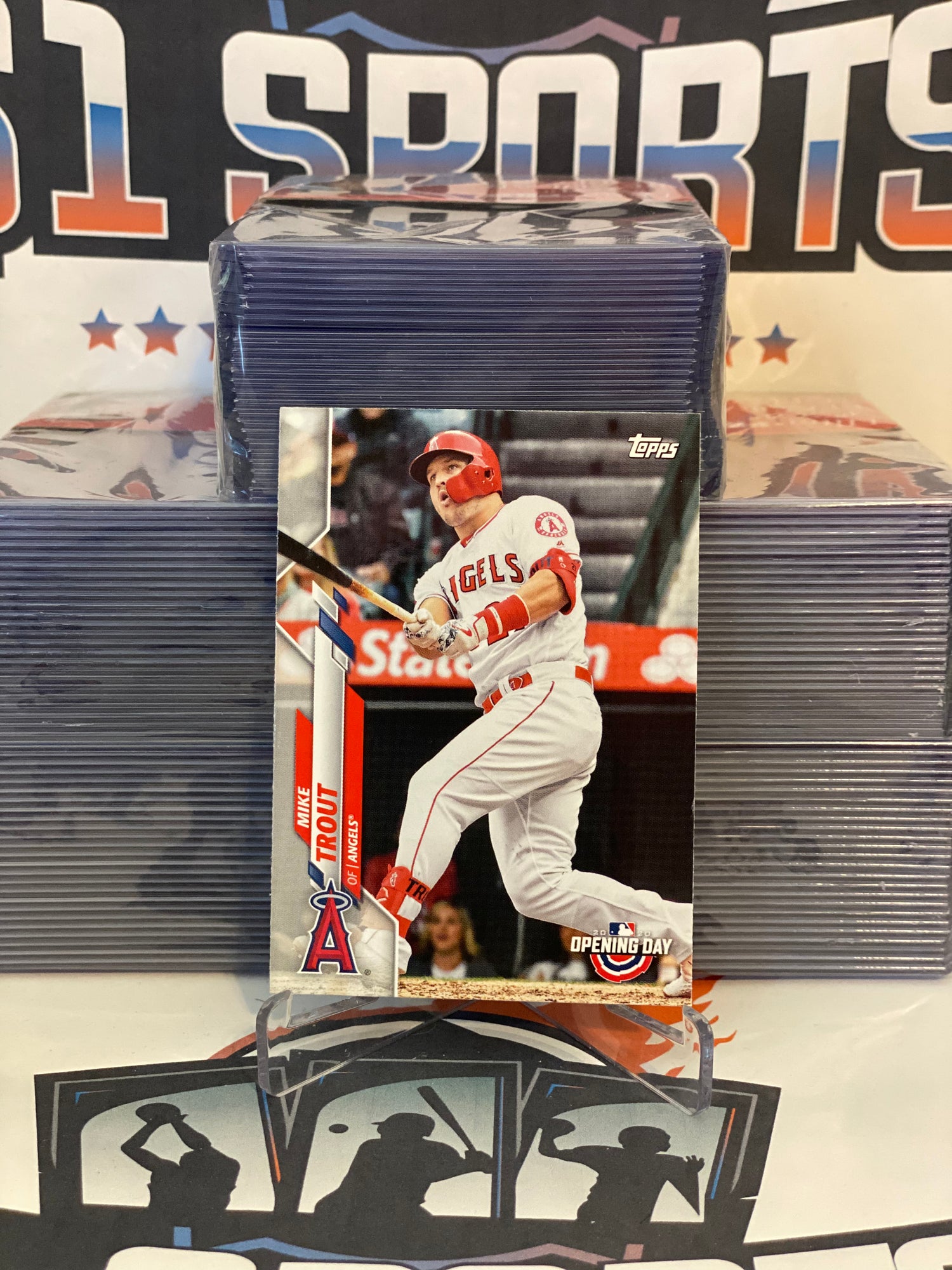 2020 Topps Mike Trout #90