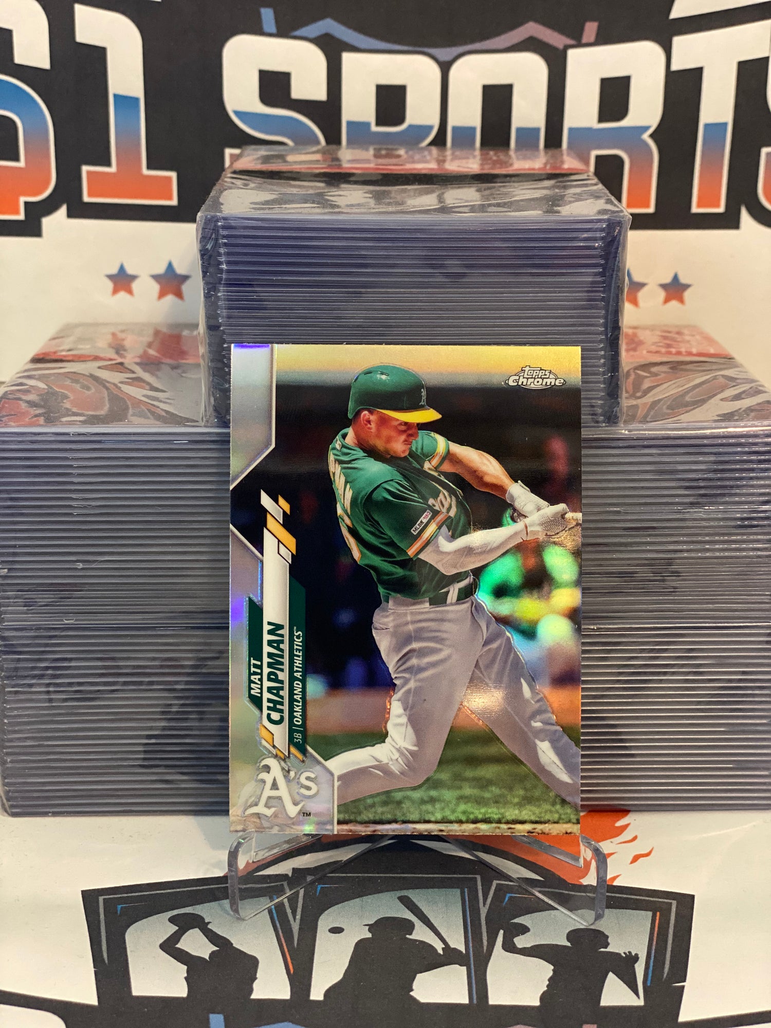 2020 Topps Chrome (Refractor) Matt Chapman #193