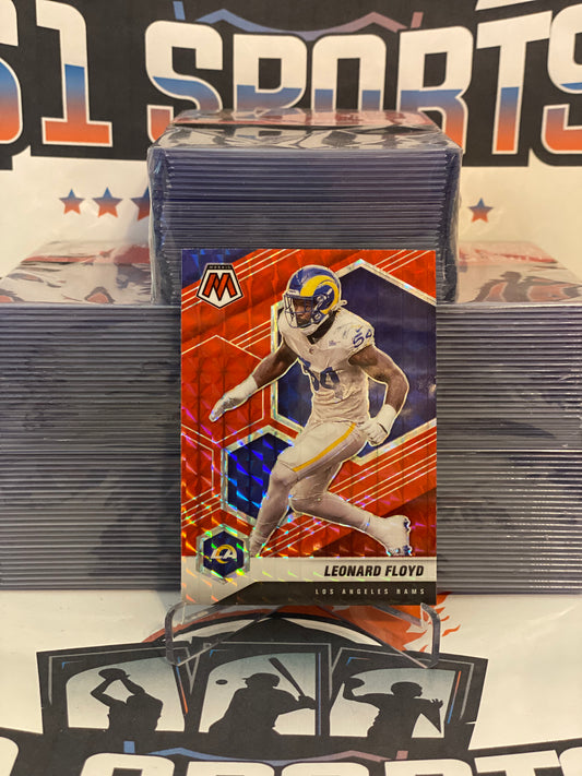 2021 Panini Mosaic (Red Prizm) Leonard Floyd #121