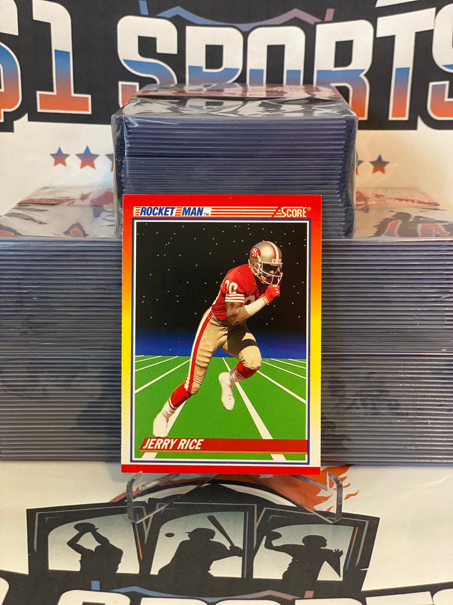 1990 Score (Rocket Man) Jerry Rice #556