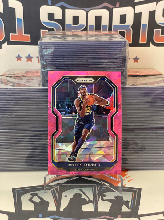 2020 Panini Prizm (Pink Ice Prizm) Myles Turner #240