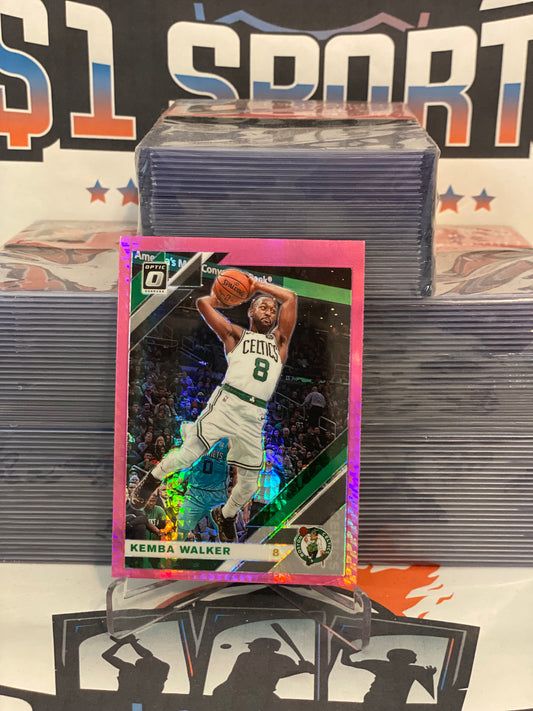 2019 Donruss Optic (Hyper Pink Prizm) Kemba Walker #52
