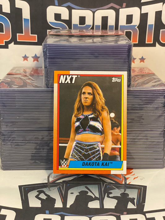 2021 Topps Heritage WWE Dakota Kai #81