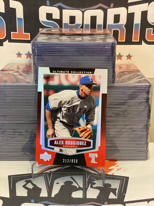 2003 Upper Deck (Ultimate Collection, 212/850) Alex Rodriguez #27