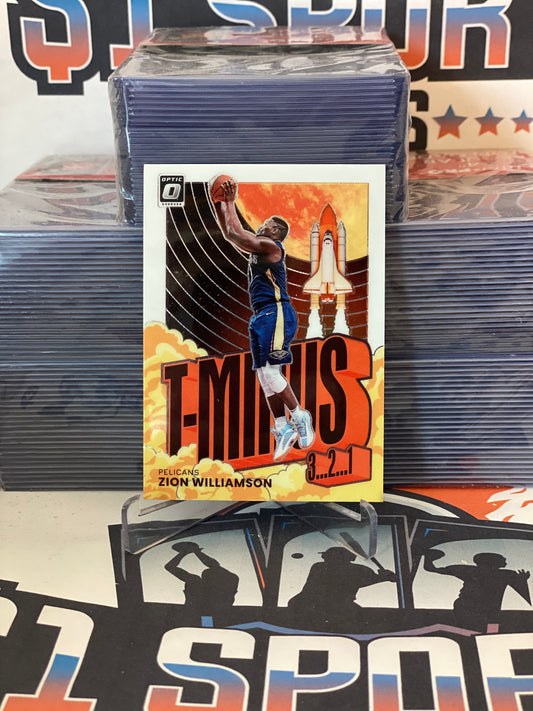 2021 Donruss Optic (T-Minus 3, 2, 1) Zion Williamson #1