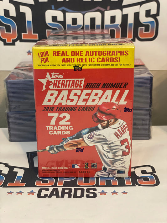 2016 Topps Heritage (High Number) MLB Baseball Blaster Box