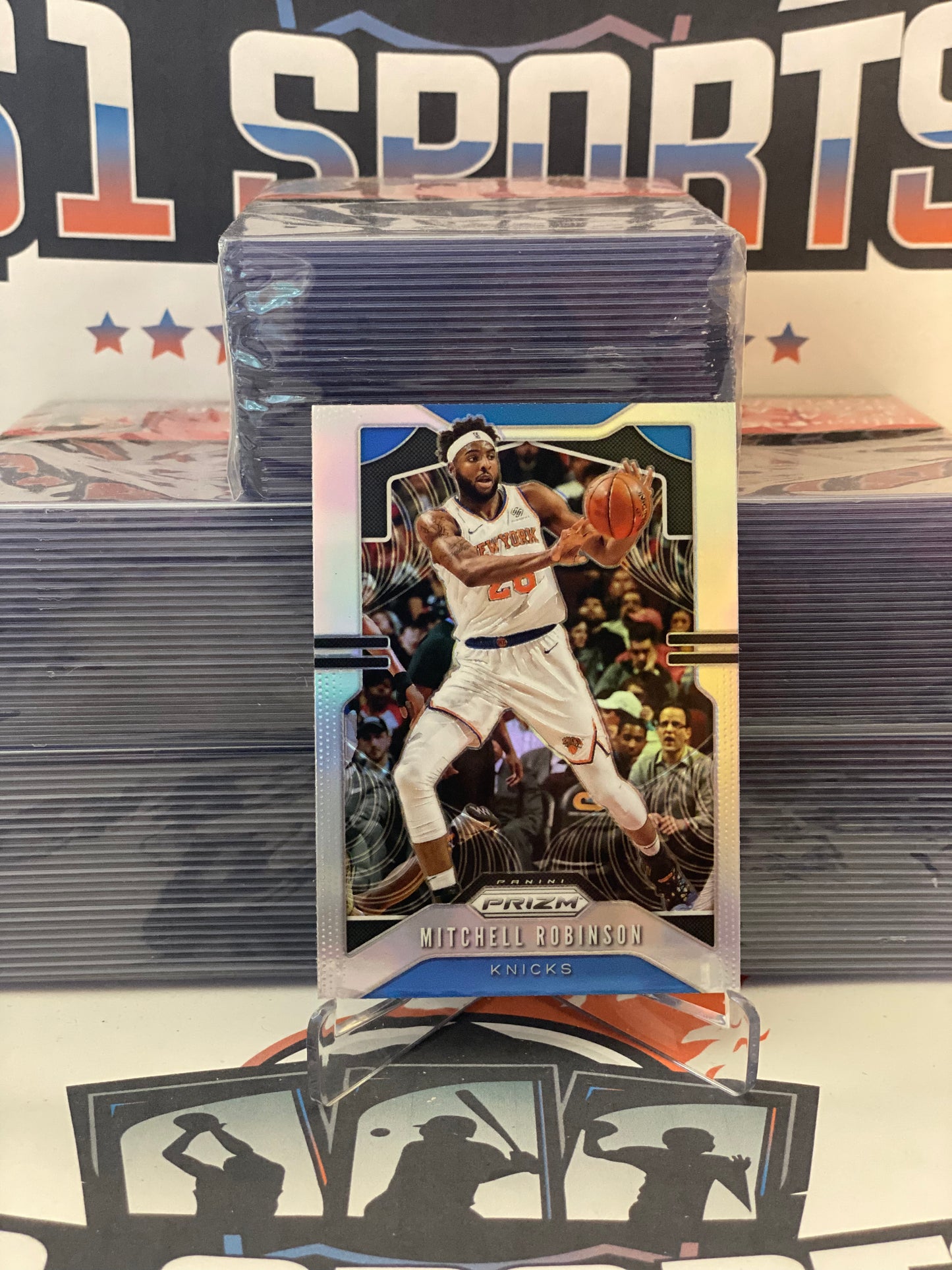 2019 Panini Prizm (Silver Prizm) Mitchell Robinson #178