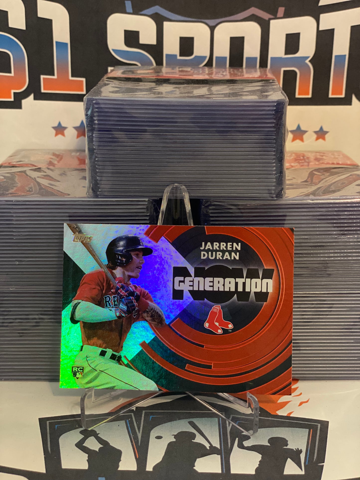 2022 Topps (Generation Now) Jarren Duran Rookie #GN-36