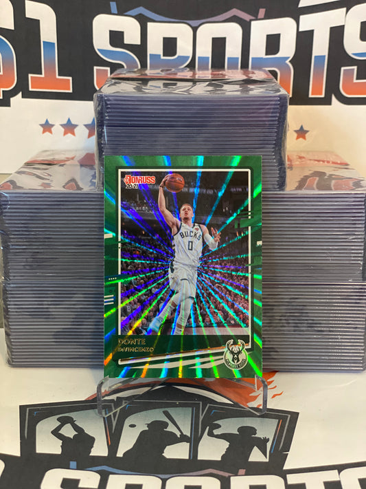 2020 Donruss (Holo Green Laser) Donte DiVincenzo #6