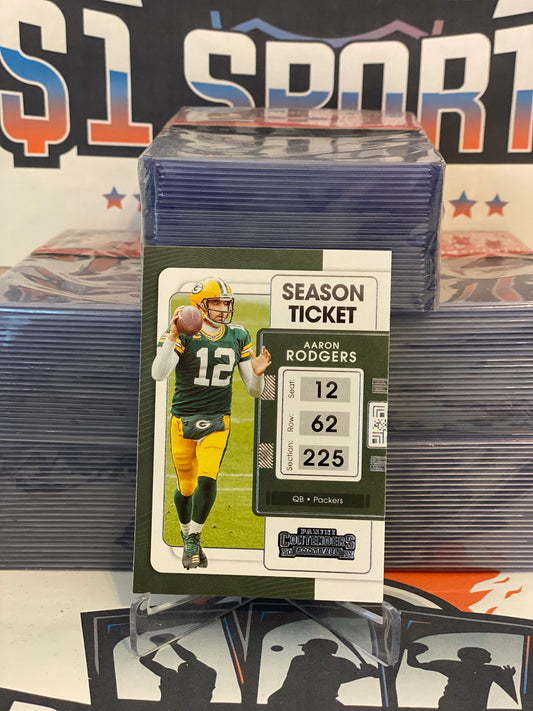 2021 Panini Contenders Aaron Rodgers #34