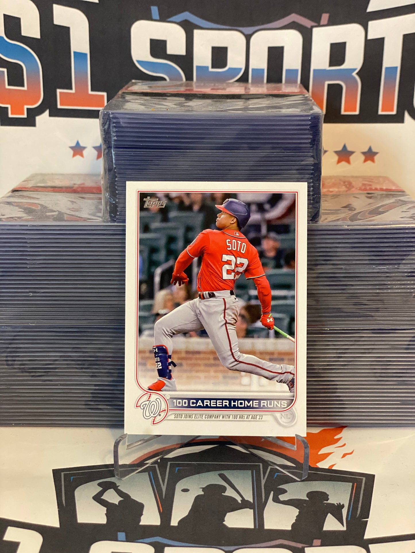 2022 Topps Update (100 Career Home Runs) Juan Soto #US68