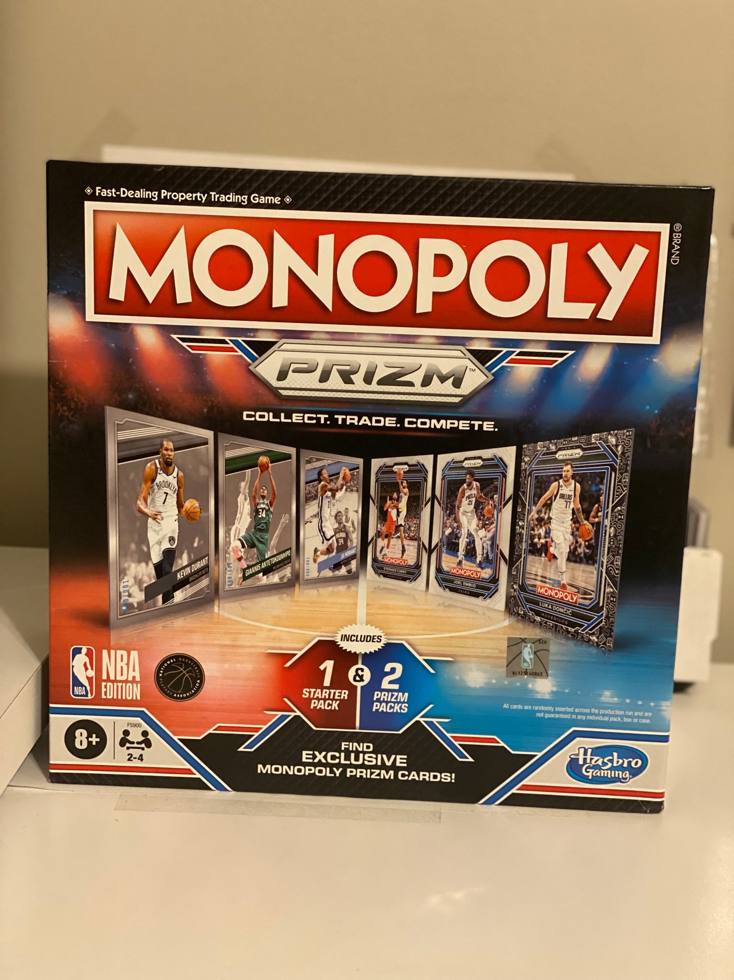2022-23 Panini Prizm NBA Basketball Monopoly Game
