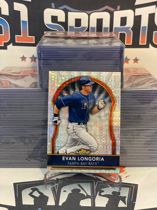 2011 Topps Finest (X-Fractor 095/299) Evan Longoria #5