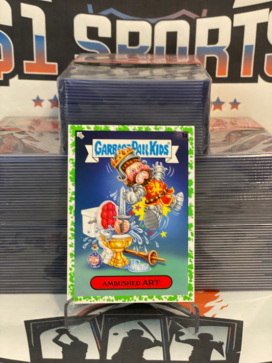 2022 Garbage Pail Kids Book Worms (Booger) Ambushed Art #1a