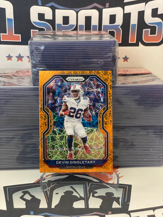 2020 Panini Prizm (Orange Lazer Prizm) Devin Singletary #2