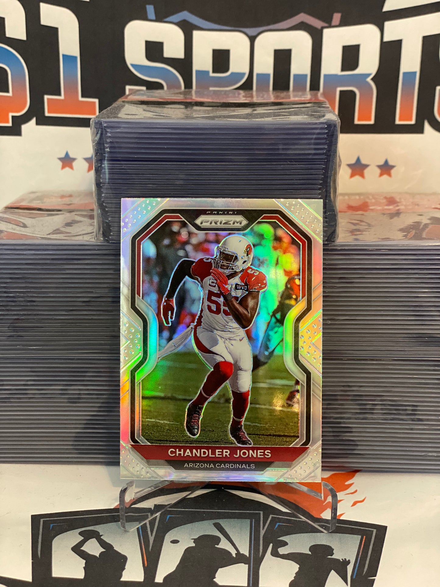 2020 Panini Prizm (Silver Prizm) Chandler Jones #269