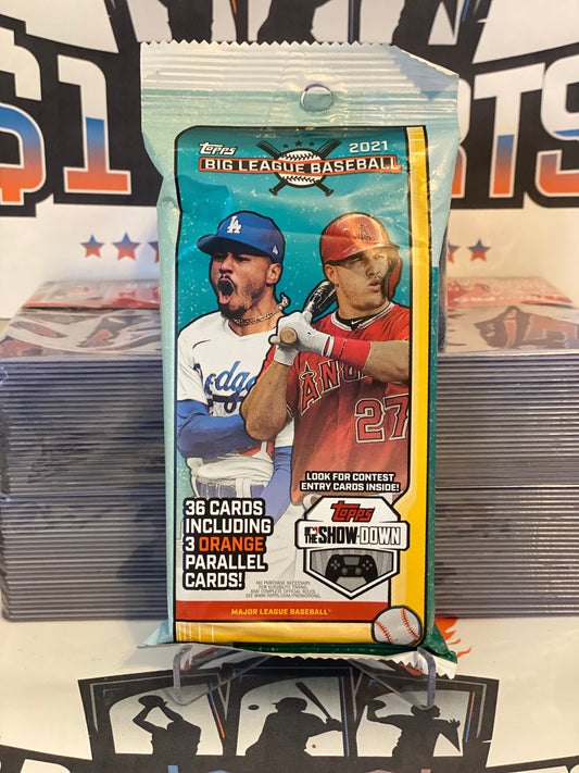 2021 Topps Big League Baseball MLB Fat Pack
