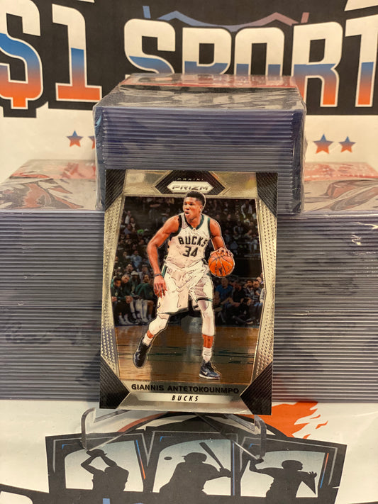 2017 Panini Prizm Giannis Antetokounmpo #182