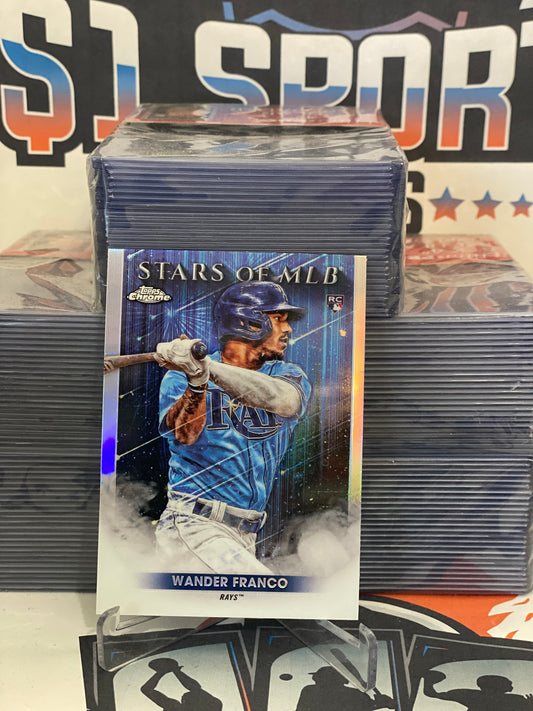 2022 Topps Chrome (Stars of MLB) Wander Franco Rookie #SMLBC-20