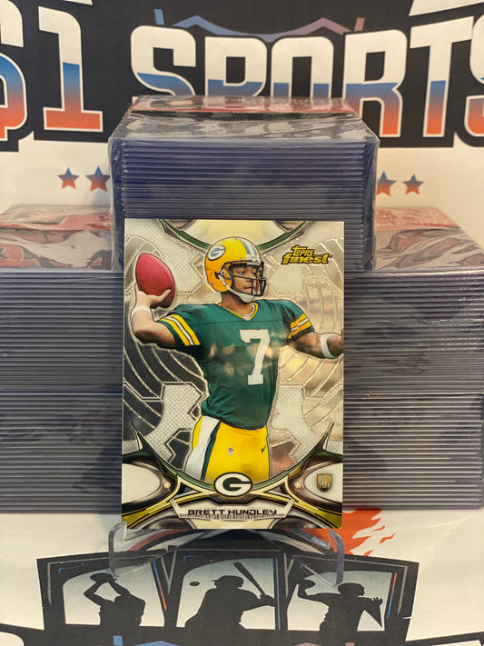 2015 Topps Finest Brett Hundley Rookie #120