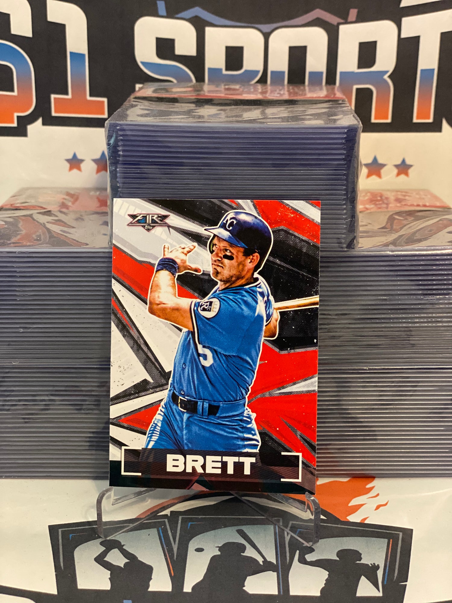 2021 Topps Fire George Brett #179