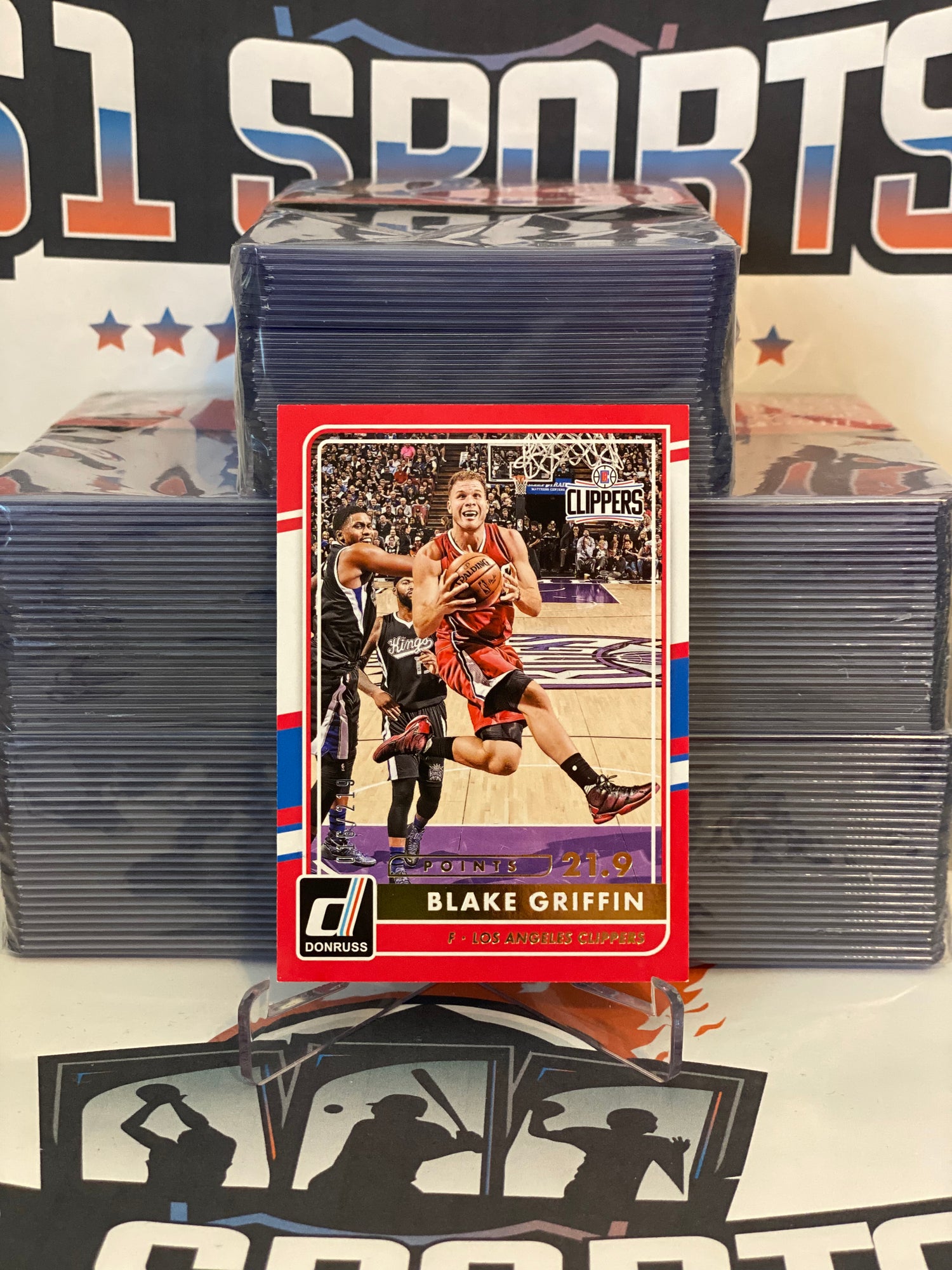 2015 Donruss (Stat Line Career, 016/219) Blake Griffin #180