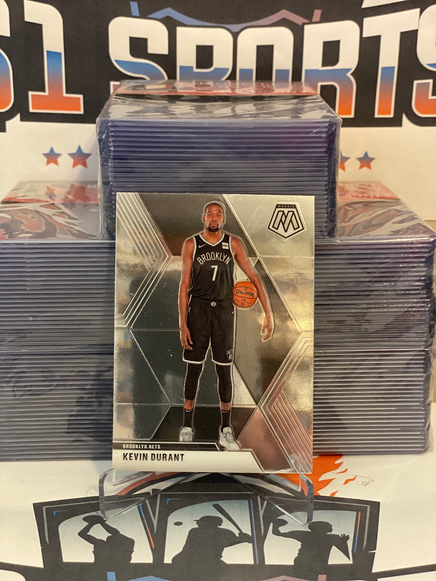 2019 Panini Mosaic Kevin Durant #1