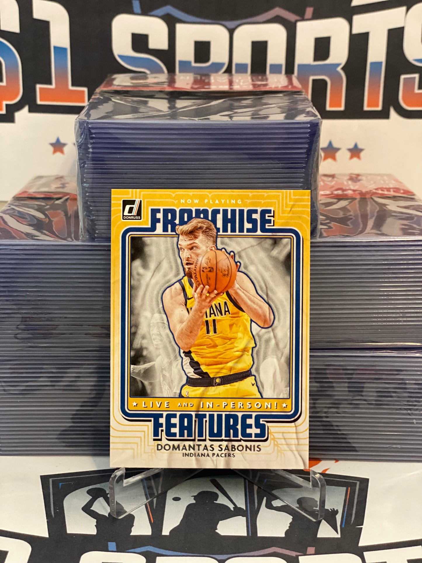 2020 Donruss (Franchise Features) Domantas Sabonis #12