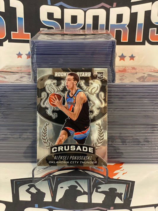 2020 Panini Prizm Draft Picks (Crusade) Aleksej Pokusevski Rookie #543