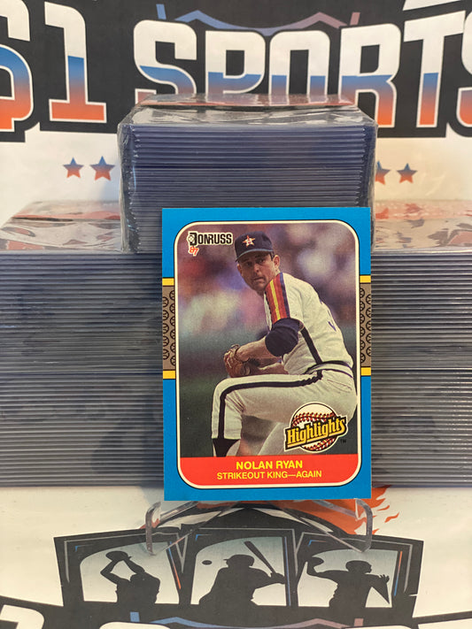 1987 Donruss (Highlights) Nolan Ryan #53