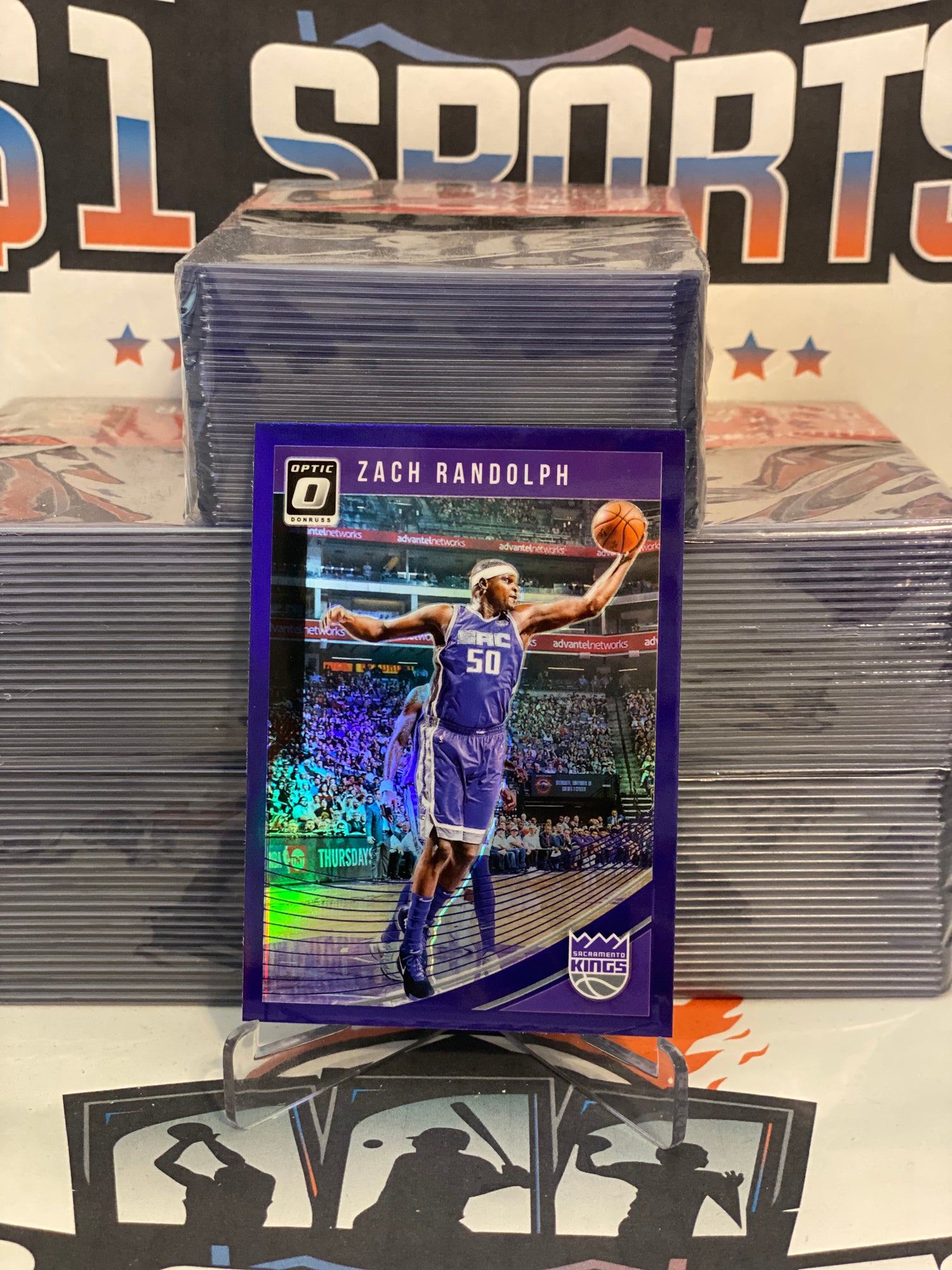 2018 Donruss Optic (Purple Prizm) Zach Randolph #81