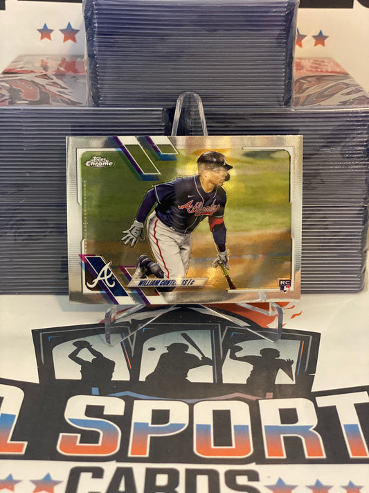 2021 Topps Chrome William Contreras Rookie #51