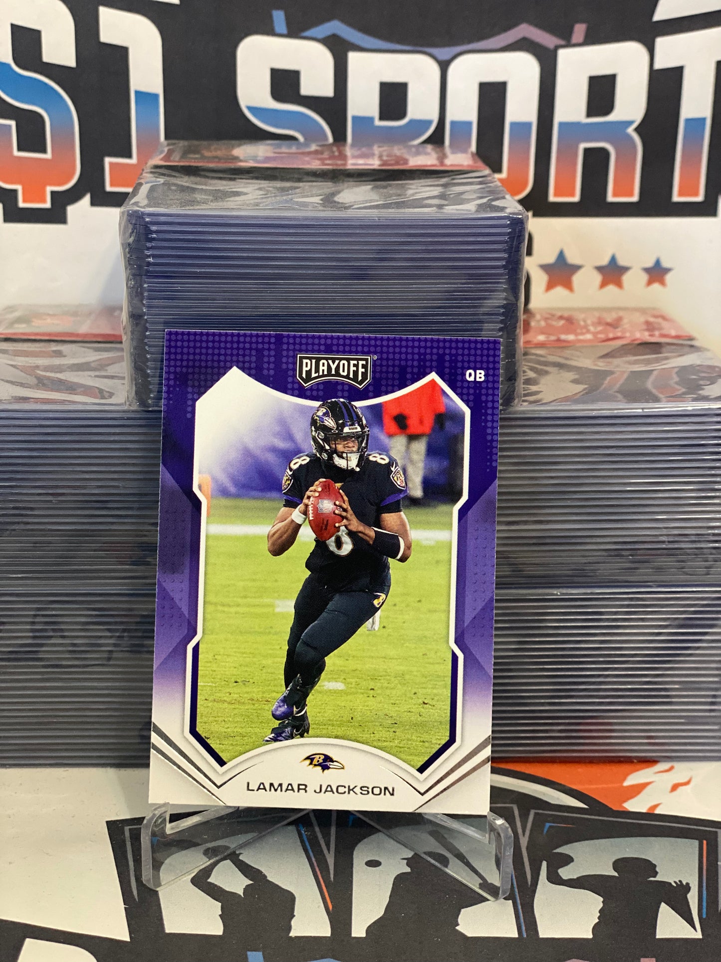 2021 Panini Playoff Lamar Jackson #25