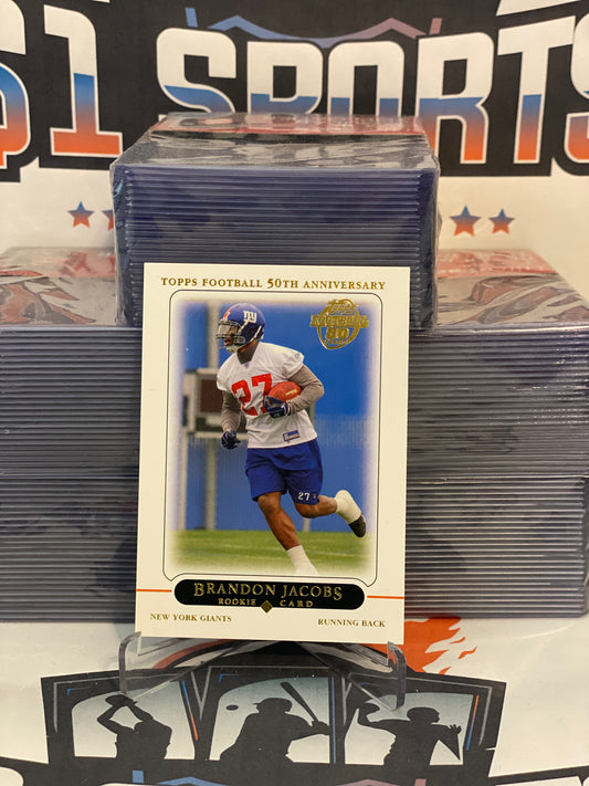 2005 Topps Brandon Jacobs Rookie #378