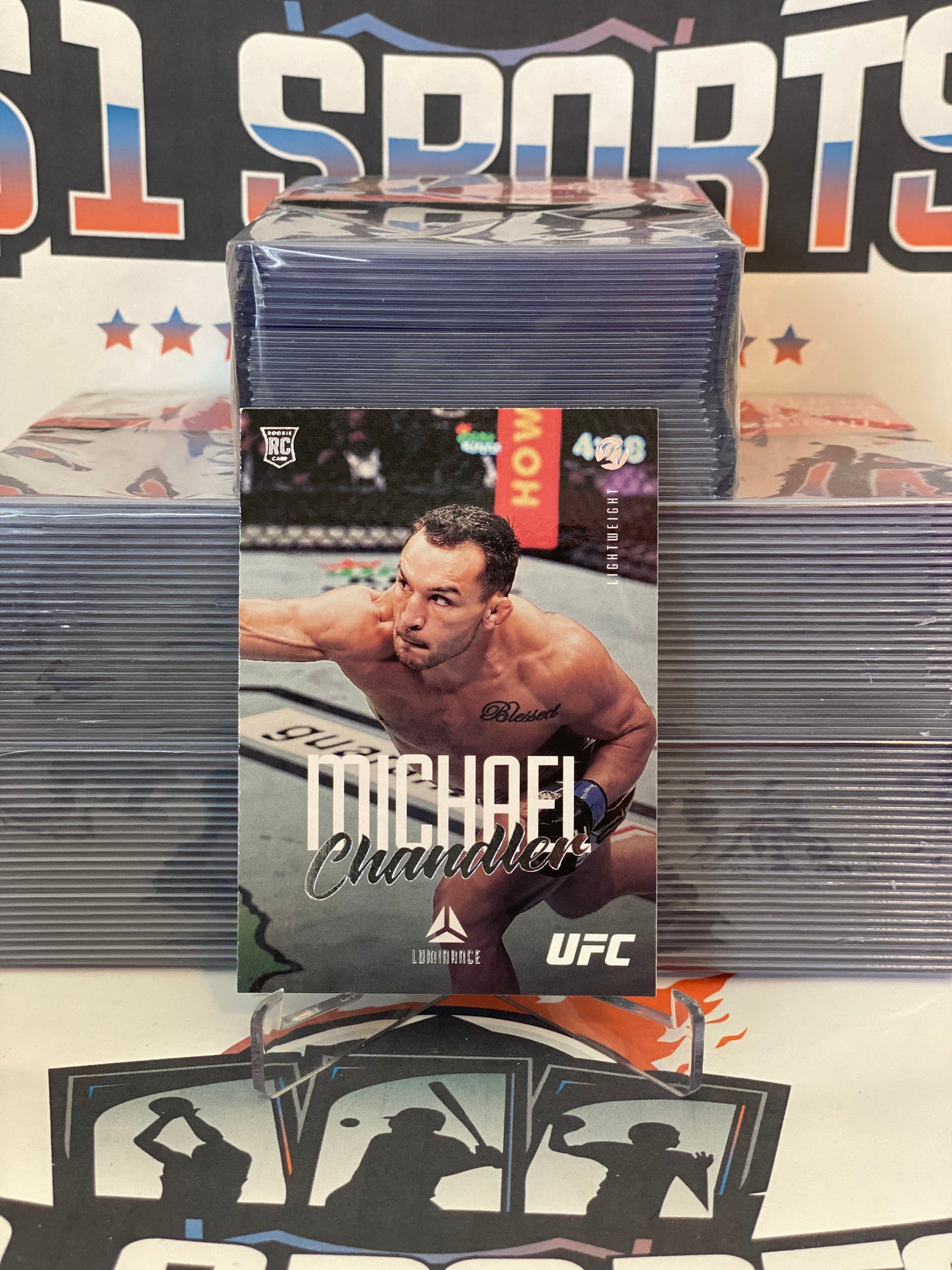 2021 Panini Chronicles (Luminance) Michael Chandler Rookie #56