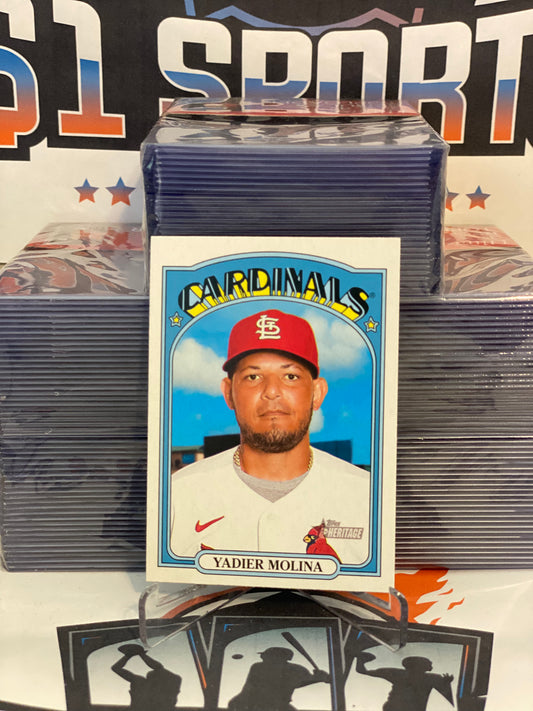 2021 Topps Heritage Yadier Molina #17