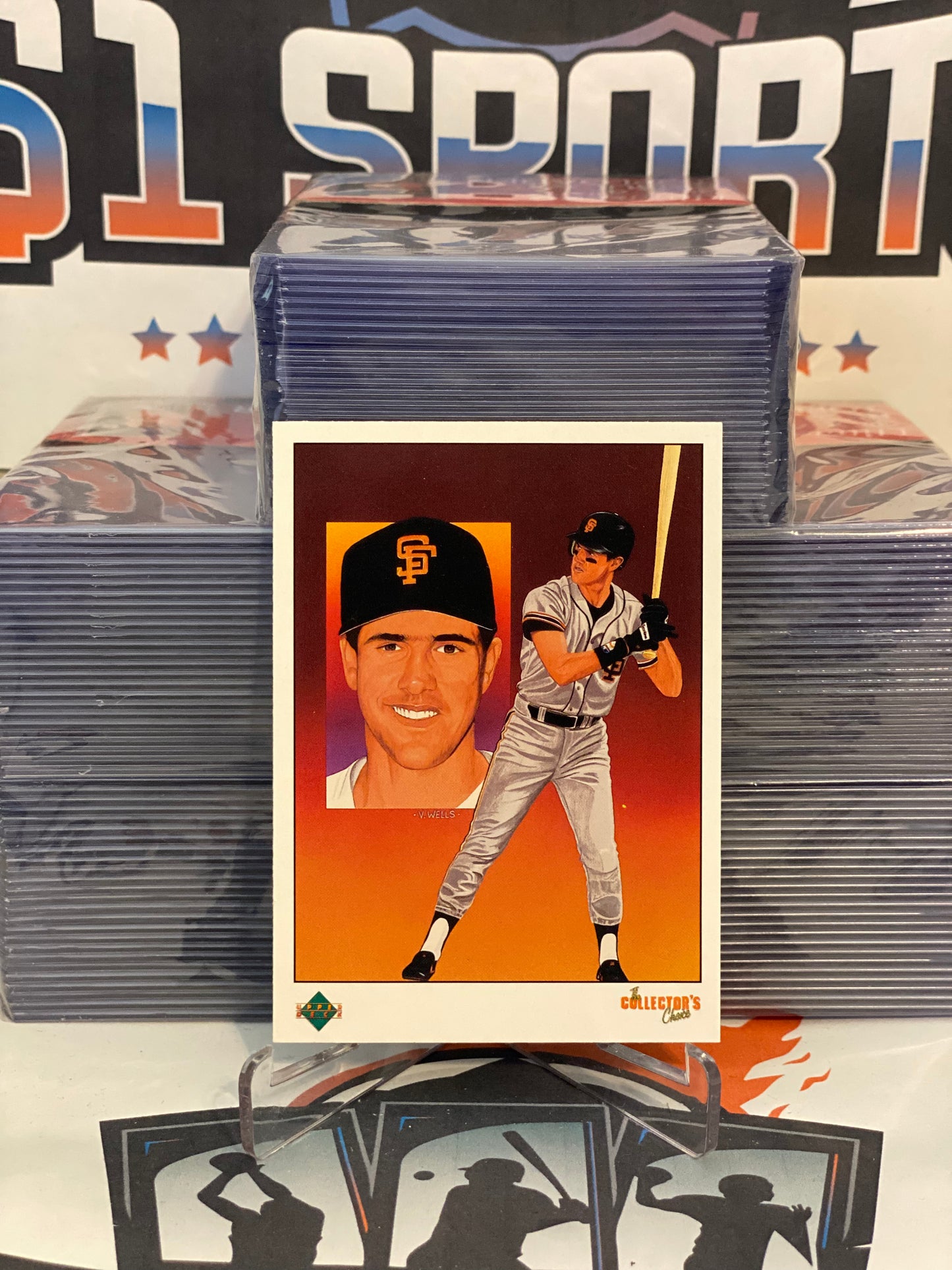 1989 Upper Deck (Giants Team Checklist) Will Clark #678