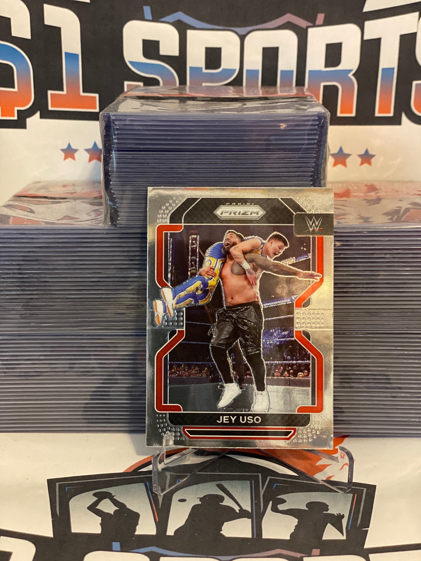 2022 Panini Prizm WWE Jey Uso #123