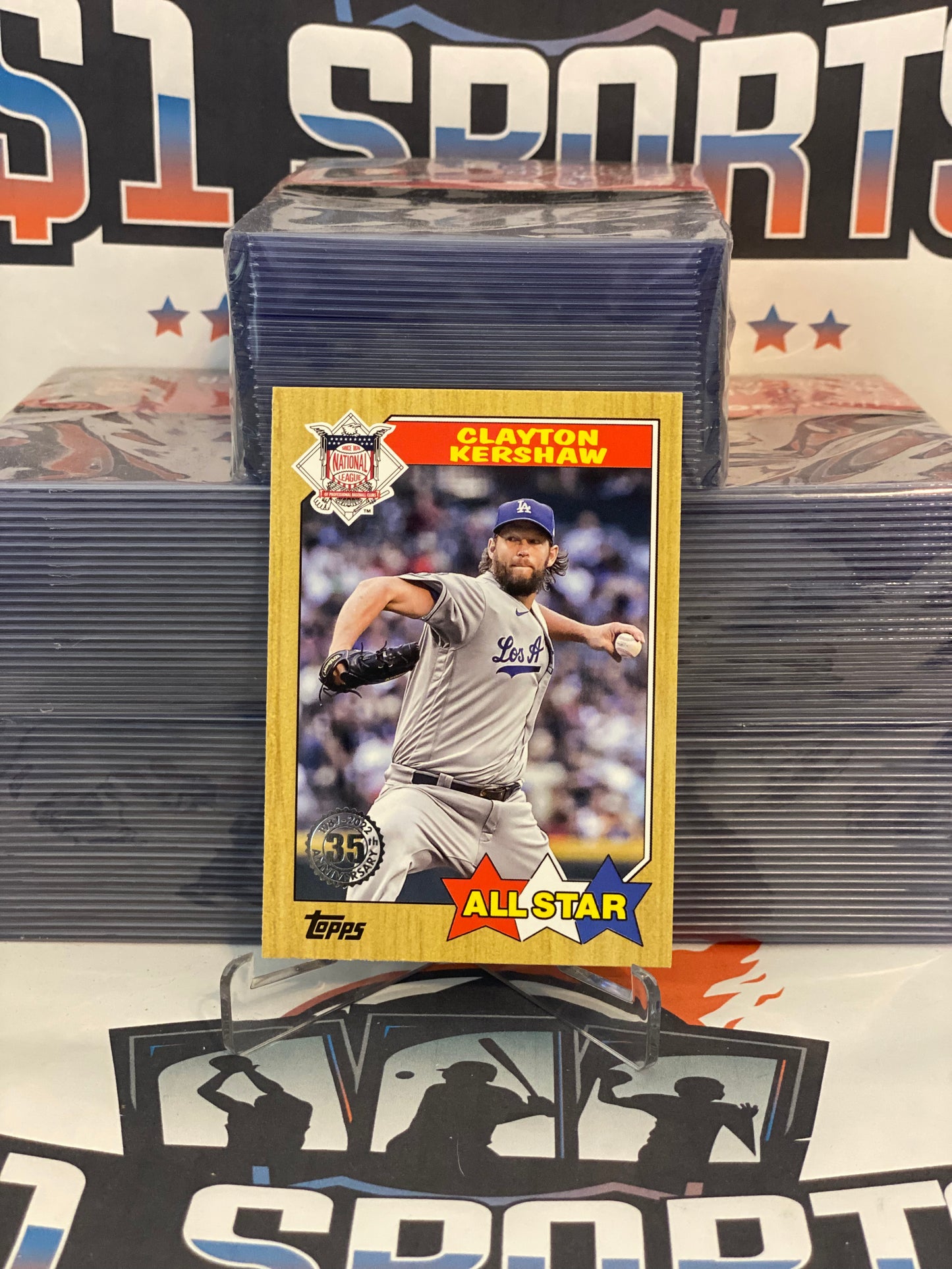 2022 Topps (1987 All-Star Redux) Clayton Kershaw #87AS-30