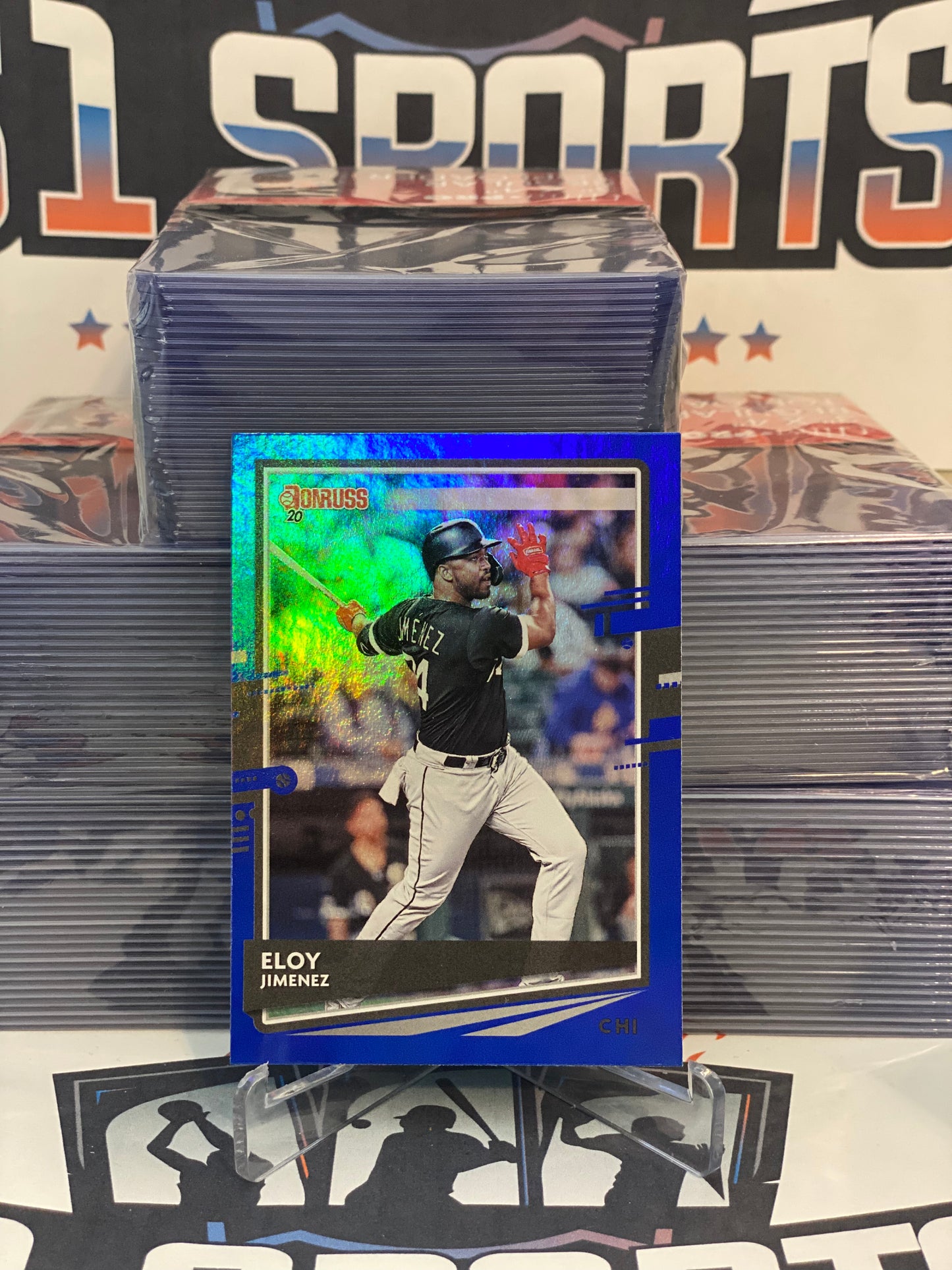 2021 Donruss (Blue Foil Variation) Eloy Jimenez #121