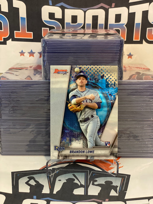 2019 Topps Finest Brandon Lowe Rookie #37