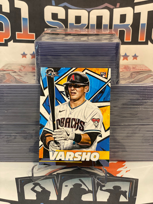 2021 Topps Fire Daulton Varsho Rookie #12