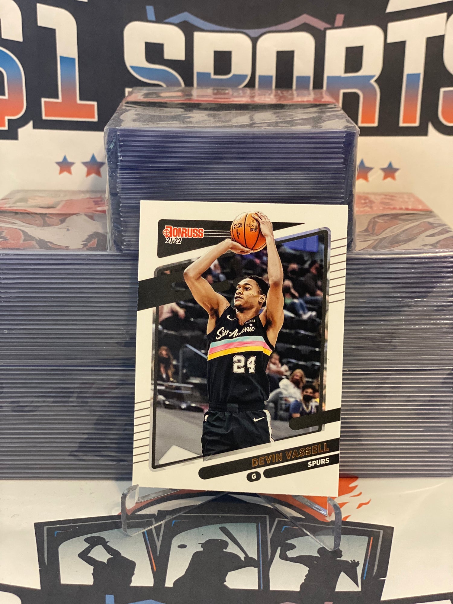 2021 Donruss (2nd Year) Devin Vassell #15